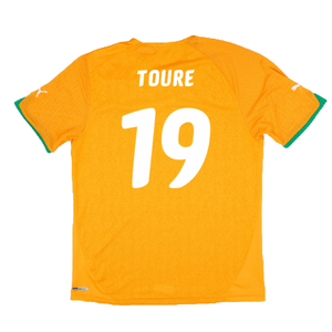 Ivory Coast 2010-11 Home Shirt (Very Good) (TOURE 19)_1