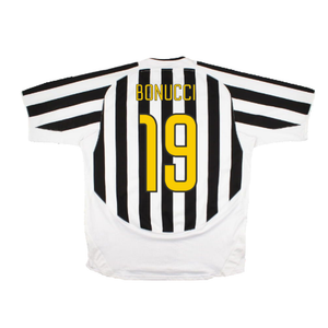 Juventus 2003/2004 Home Shirt (Excellent) (Bonucci 19)_1