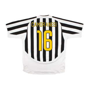 Juventus 2003/2004 Home Shirt (Excellent) (Camoranesi 16)_1