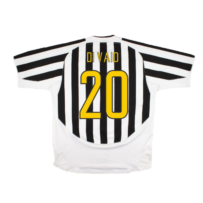 Juventus 2003/2004 Home Shirt (Excellent) (Di Vaio 20)