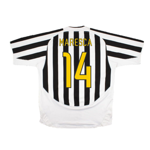 Juventus 2003-04 Home Shirt (XXL) (Excellent) (Maresca 14)_1