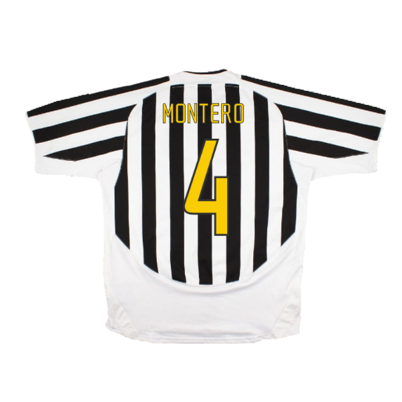 Juventus 2003-04 Home Shirt (XXL) (Excellent) (Montero 4)_1