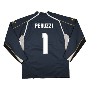 Lazio 2004-05 Long Sleeve Goalkeeper Home Shirt (L) (Excellent) (Peruzzi 1)_1