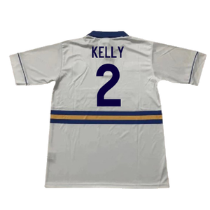 Leeds United 1993-95 Home Shirt (L) (Excellent) (Kelly 2)_1