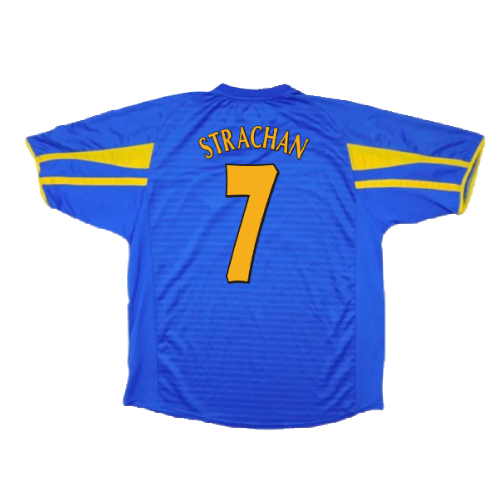 Leeds United 2001-03 Third Shirt (M) (Excellent) (STRACHAN 7)_1