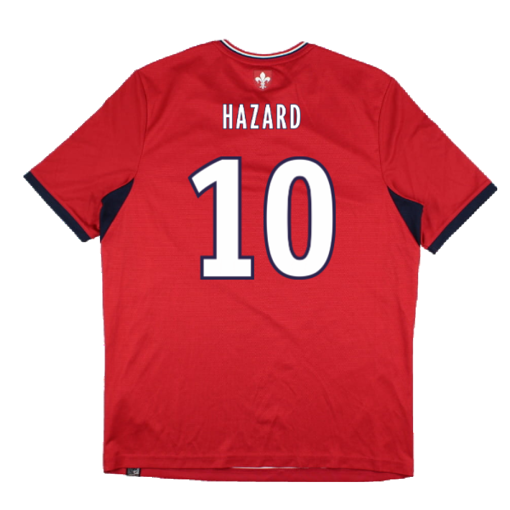 Lille 2017-18 Home Shirt (Sponsorless) (M) (Excellent) (Hazard 10)_1