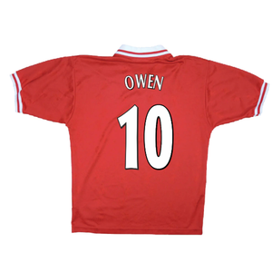 Liverpool 1996-98 Home Shirt (XL) (Very Good) (OWEN 10)_1