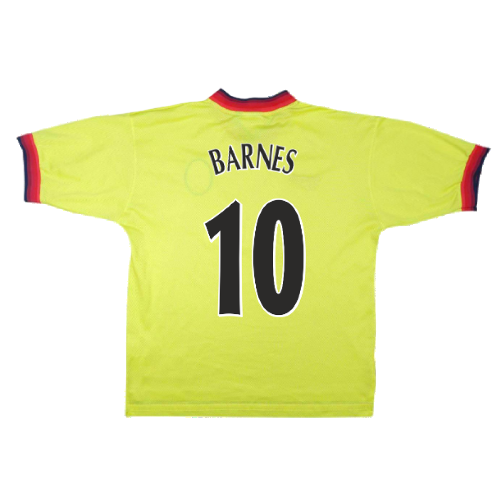 Liverpool 1997-99 Away Shirt (XL) (Excellent) (BARNES 10)_1