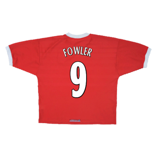 Liverpool 1998-00 Home Shirt (L) (Excellent) (FOWLER 9)_1