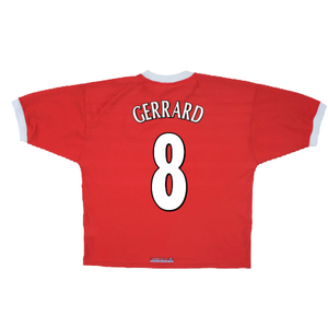 Liverpool 1998-00 Home Shirt (XXL) (Very Good) (GERRARD 8)_1