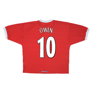 Liverpool 1998-00 Home Shirt (XXL) (Very Good) (OWEN 10)_1