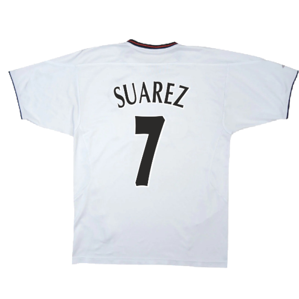 Liverpool 2003-04 Away Shirt (M) (SUAREZ 7) (Very Good)_1