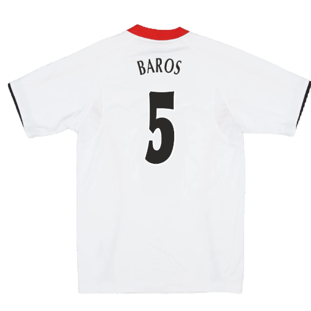 Liverpool 2005-06 Away Shirt (2XL) (Very Good) (Baros 5)_1