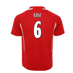 Liverpool 2005-06 Retro European Home Shirt (L) (RIISE 6) (Excellent)_1