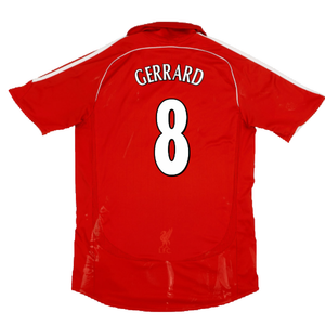 Liverpool 2006-08 Home Shirt (Very Good) (GERRARD 8)_1