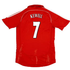 Liverpool 2006-08 Home Shirt (Very Good) (KEWELL 7)_1