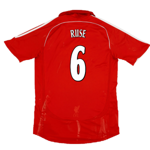 Liverpool 2006-08 Home Shirt (L) (Excellent) (RIISE 6)_1