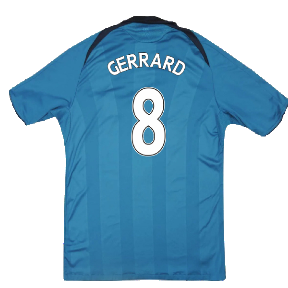 Liverpool 2008-09 Third Shirt (M) (Fair) (Gerrard 8)_1