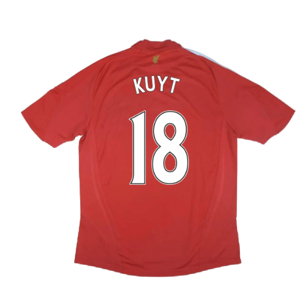 Liverpool 2008-10 Home Shirt (L) (Very Good) (Kuyt 18)_1