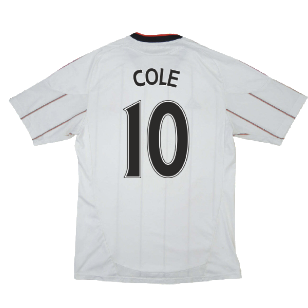 Liverpool 2010-11 Away Shirt (XL) (Excellent) (Cole 10)_1