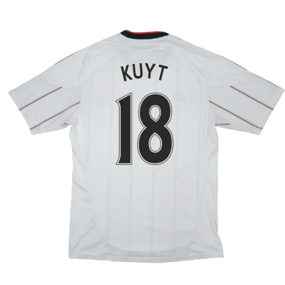 Liverpool 2010-11 Away Shirt (2XL) (Good) (Kuyt 18)_1