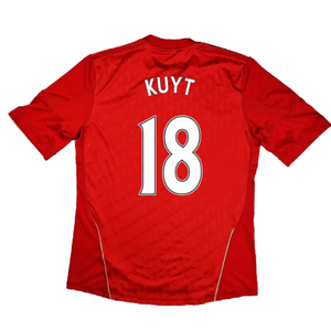 Liverpool 2010-12 Home Shirt (L) (Very Good) (Kuyt 18)_1