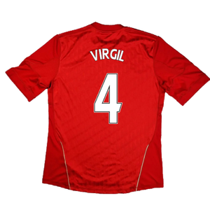 Liverpool 2010-12 Home Shirt (L) (Very Good) (VIRGIL 4)_1