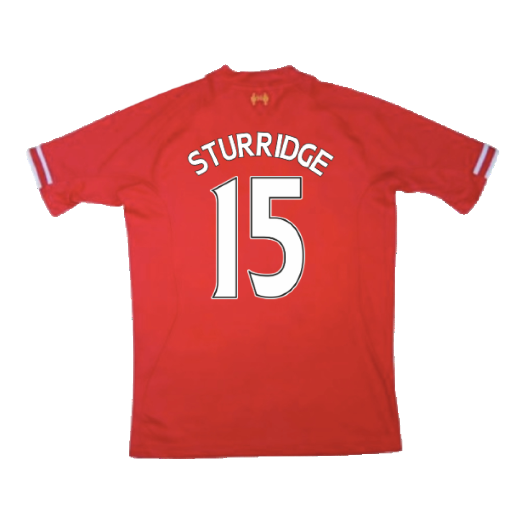 Liverpool 2013-14 Home Shirt (XL) (Very Good) (STURRIDGE 15)_1