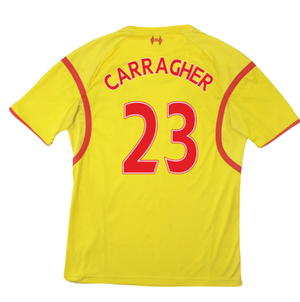 Liverpool 2014-15 Away Shirt (XXL) (Good) (Carragher 23)_1