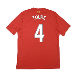 Liverpool 2015-16 Home Shirt (Excellent) (Toure 4)_1