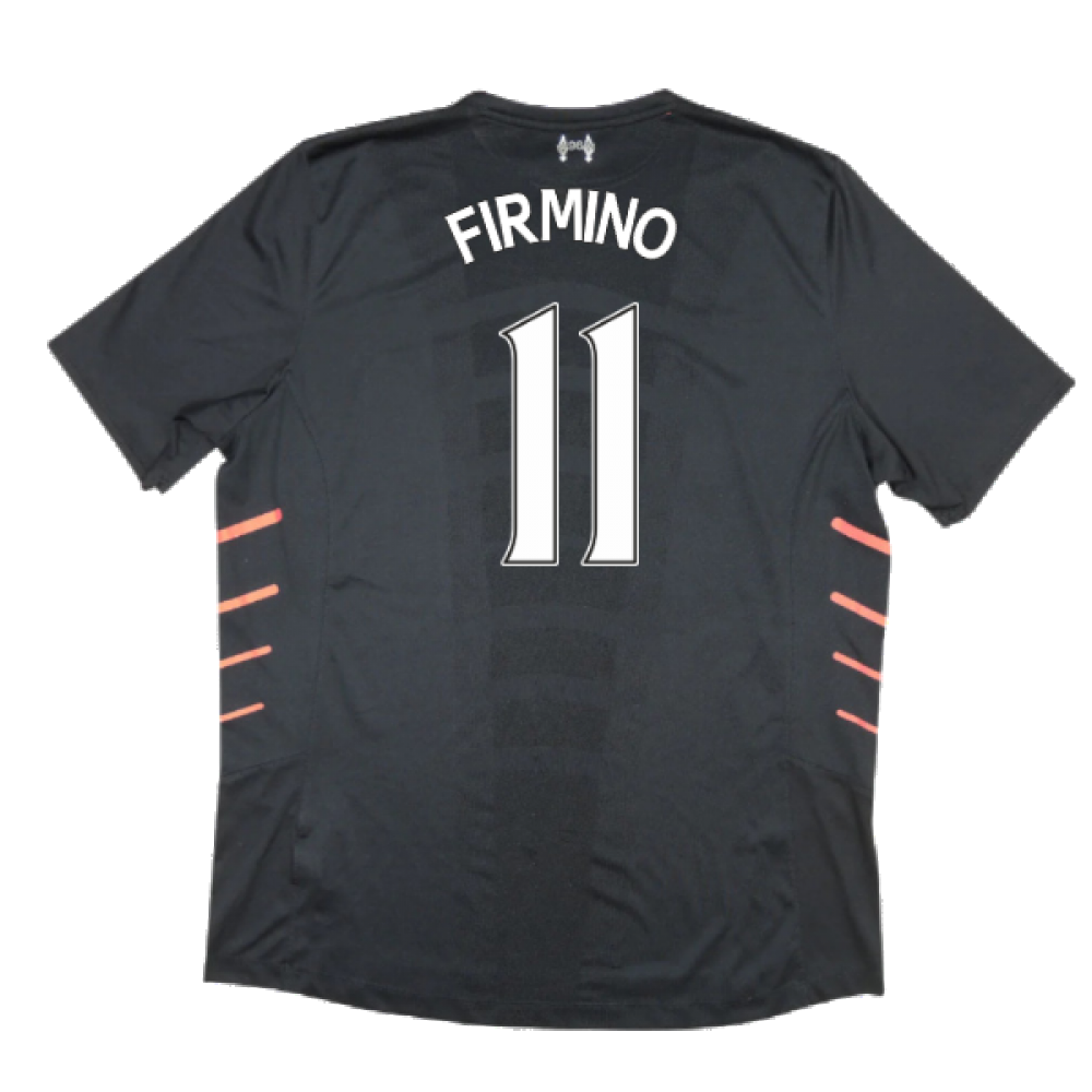 Liverpool 2016-17 Away Shirt ((Excellent) XXL) (Firmino 11)_2