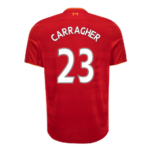 Liverpool 2016-17 Home Shirt (XL) (Excellent) (CARRAGHER 23)_1