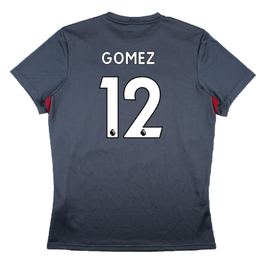 Liverpool 2017-18 New Balance Training Shirt (L) (Gomez 12) (Excellent)_1