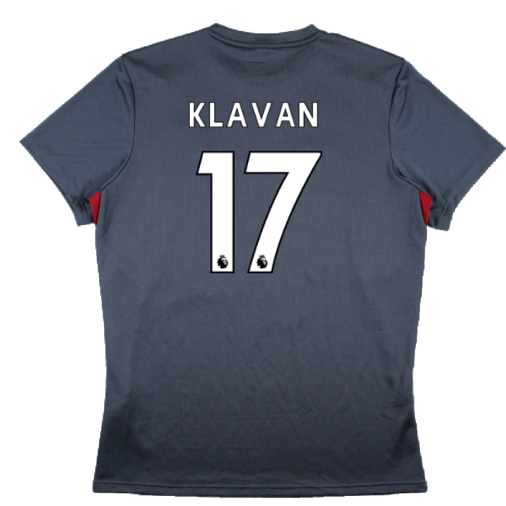 Liverpool 2017-18 New Balance Training Shirt (L) (Klavan 17) (Excellent)_1