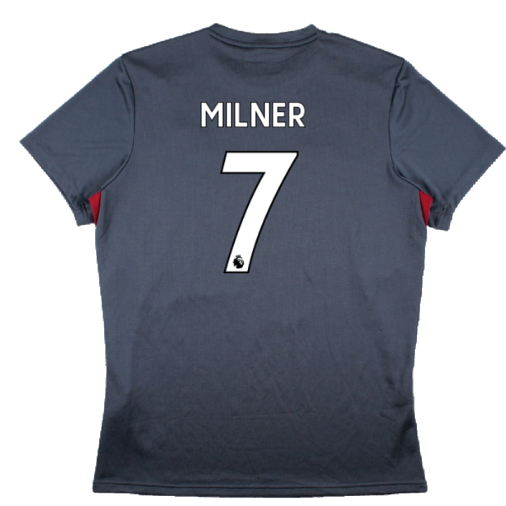 Liverpool 2017-18 New Balance Training Shirt (L) (Milner 7) (Excellent)_1