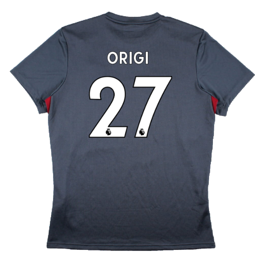 Liverpool 2017-18 New Balance Training Shirt (L) (Origi 27) (Excellent)_1