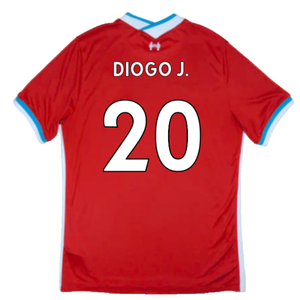 Liverpool 2020-21 Home Shirt (S) (Very Good) (DIOGO J. 20)_1