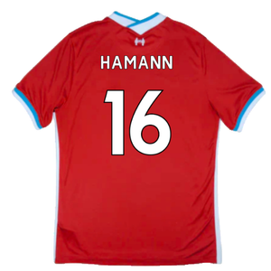 Liverpool 2020-21 Home Shirt (S) (Mint) (HAMANN 16)_1