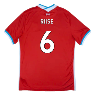 Liverpool 2020-21 Home Shirt (S) (Very Good) (RIISE 6)_1