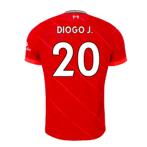 Liverpool 2021-22 Vapor Home Shirt (6XL) (Very Good) (DIOGO J. 20)_1