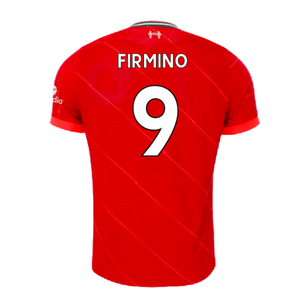 Liverpool 2021-22 Vapor Home Shirt (6XL) (Very Good) (FIRMINO 9)_1