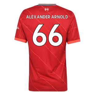 Liverpool 2021-22 Home Shirt (L)  (ALEXANDER ARNOLD 66) (Excellent)_1