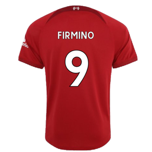 Liverpool 2022-23 Home Shirt (S) (Excellent) (FIRMINO 9)_1