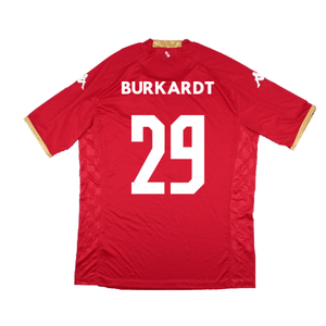 Mainz 05 2022-23 Home Shirt (Sponsorless) (3XL) (Mint) (Burkardt 29)_1