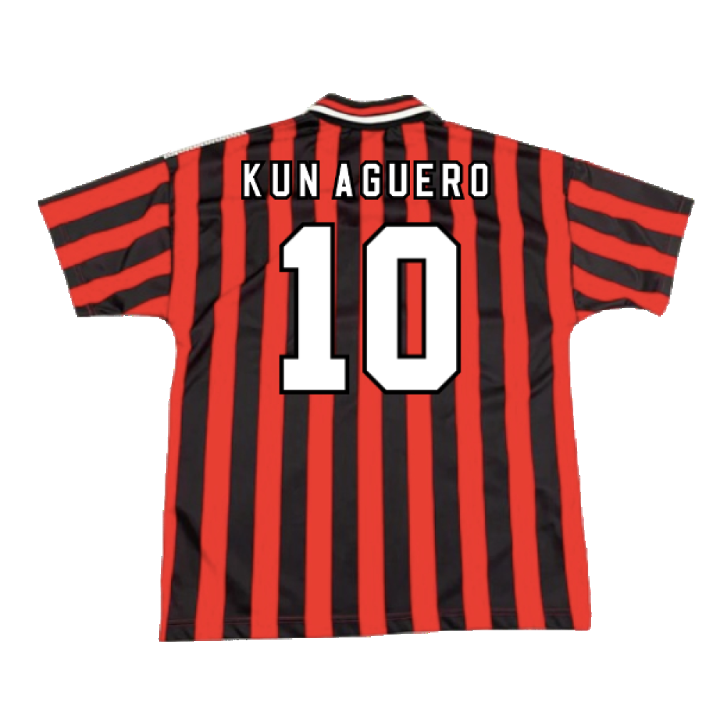 man City 1994-1996 Away Shirt (XL) (Excellent) (KUN AGUERO 10)_1