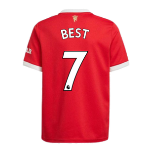 Man Utd 2021-2022 Home Shirt (Kids) (BEST 7)_2