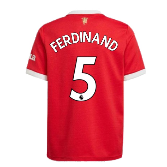 Man Utd 2021-2022 Home Shirt (Kids) (FERDINAND 5)_2