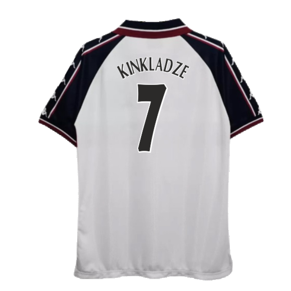 Manchester City 1997-98 Away Shirt (XL) (Good) (Kinkladze 7)_1