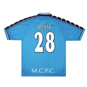 Manchester City 1997-99 Home Shirt (XL) (Excellent) (Rosler 28)_1