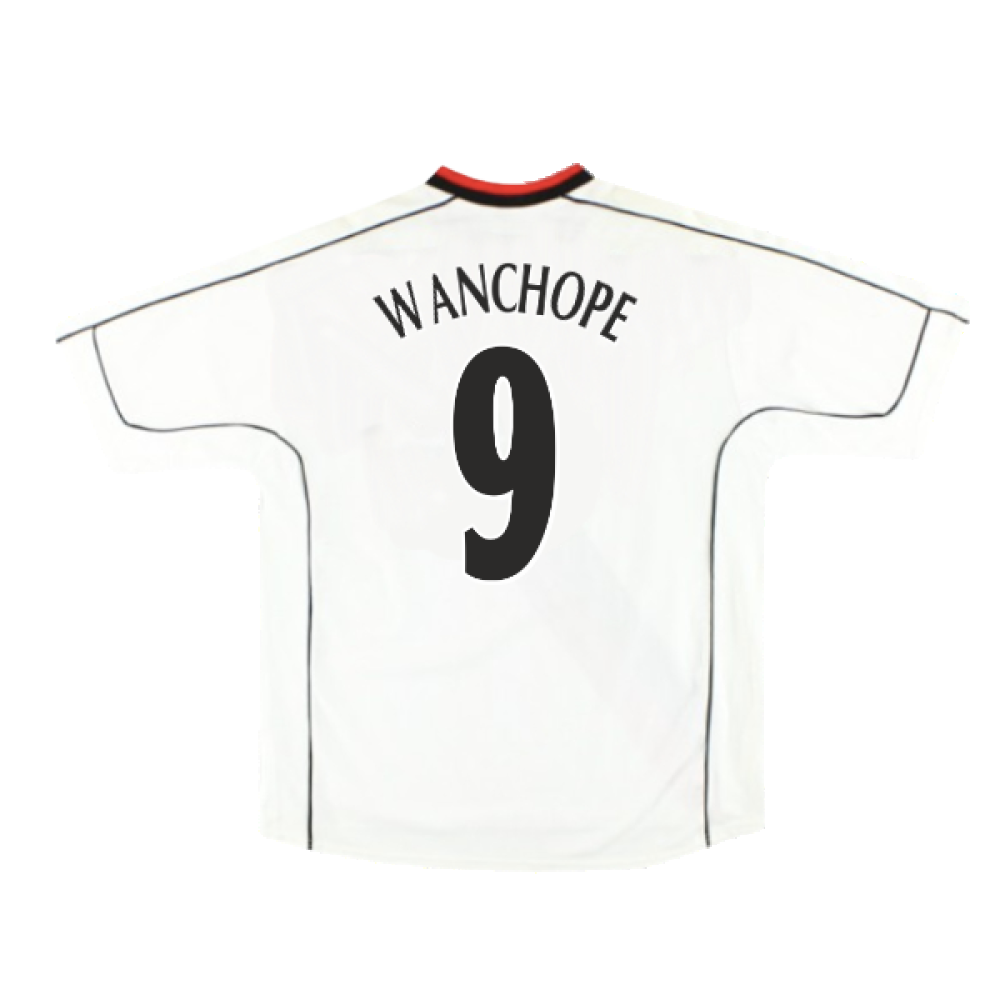 Manchester City 2002-03 Away Shirt (M) (Excellent) (Wanchope 9)_1